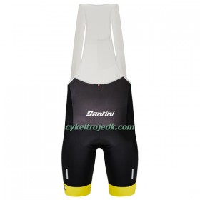 Bib Cykelshorts 2023 Tour de France Gul Sort